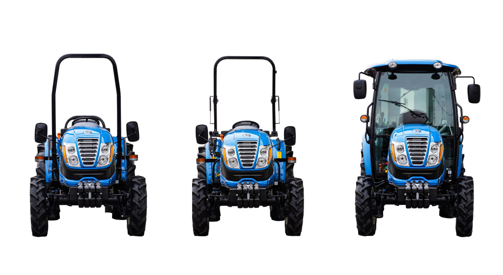 Różne modele LS Tractor 
